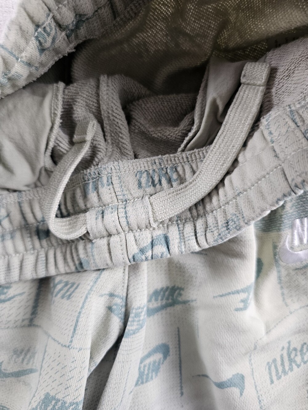 Nike Kids Sweat Shorts Youth Large All Over Print - Picture 7 of 9